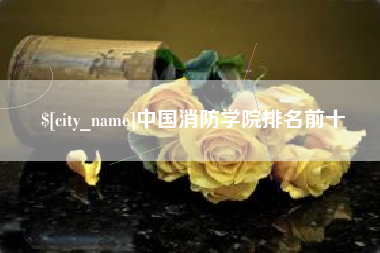 梅河口中国消防学院排名前十