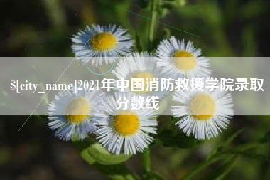 梅河口2021年中国消防救援学院录取分数线