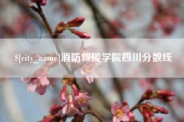 梅河口消防救援学院四川分数线
