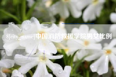 梅河口中国消防救援学院男女比例