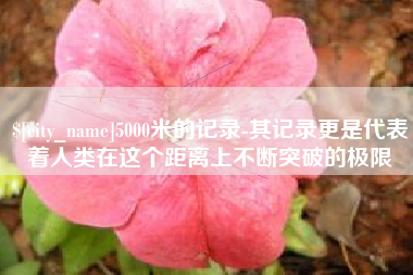 梅河口5000米的记录-其记录更是代表着人类在这个距离上不断突破的极限