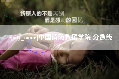 梅河口中国消防救援学院 分数线