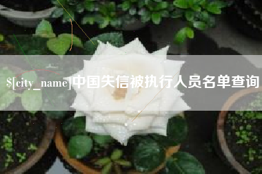 梅河口中国失信被执行人员名单查询