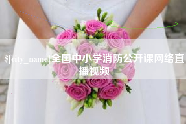 梅河口全国中小学消防公开课网络直播视频