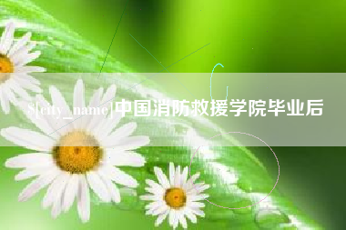 梅河口中国消防救援学院毕业后