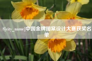 梅河口中国金牌图案设计大赛获奖名单