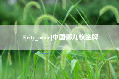 梅河口中国哪九枚金牌