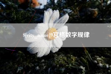 梅河口9宫格数字规律